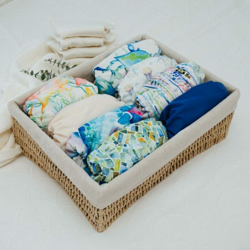 Cloth diaper collection.