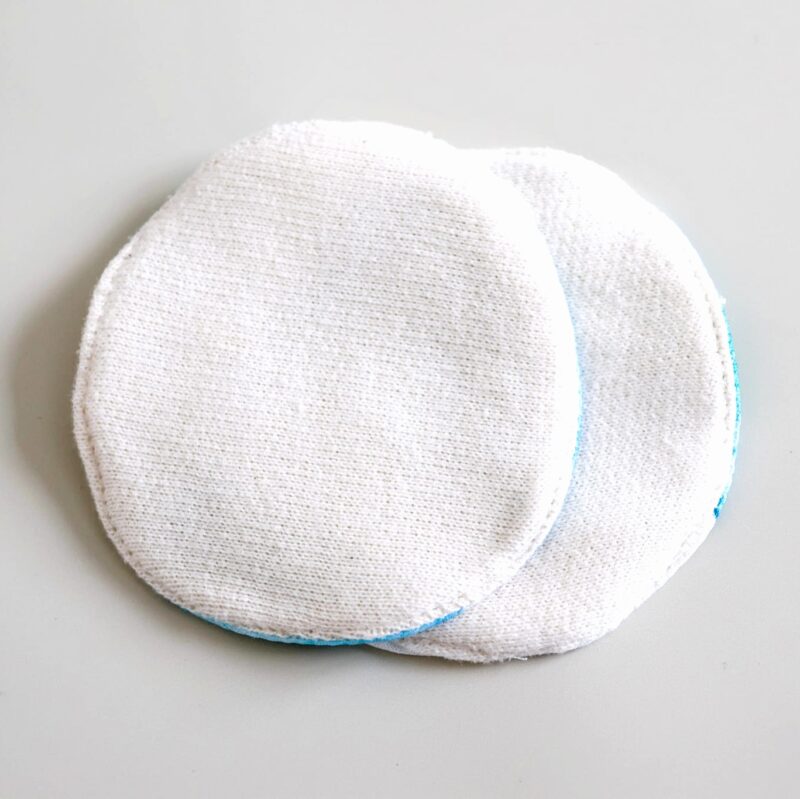 organic cotton and Tencel reusable breast pads