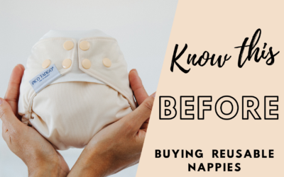 Reusable cloth diapers / nappies – Know this before you buy